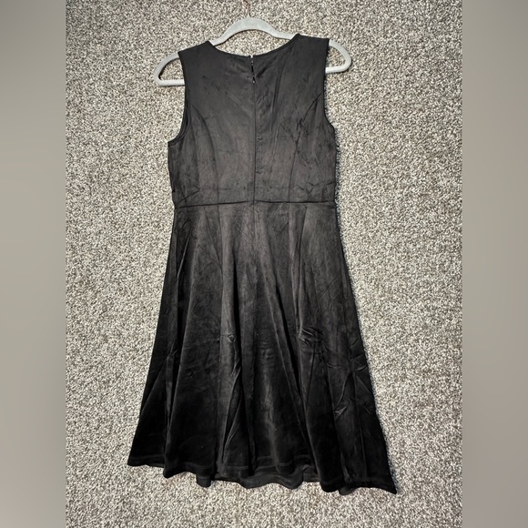 NWT Philosophy Faux Suede Fit & Flare Dress Size 4 - Picture 5 of 6
